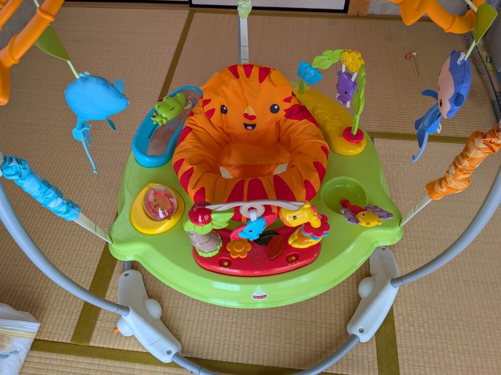  フィッシャープライス「レインフォレスト ジャンパルーIIの写真